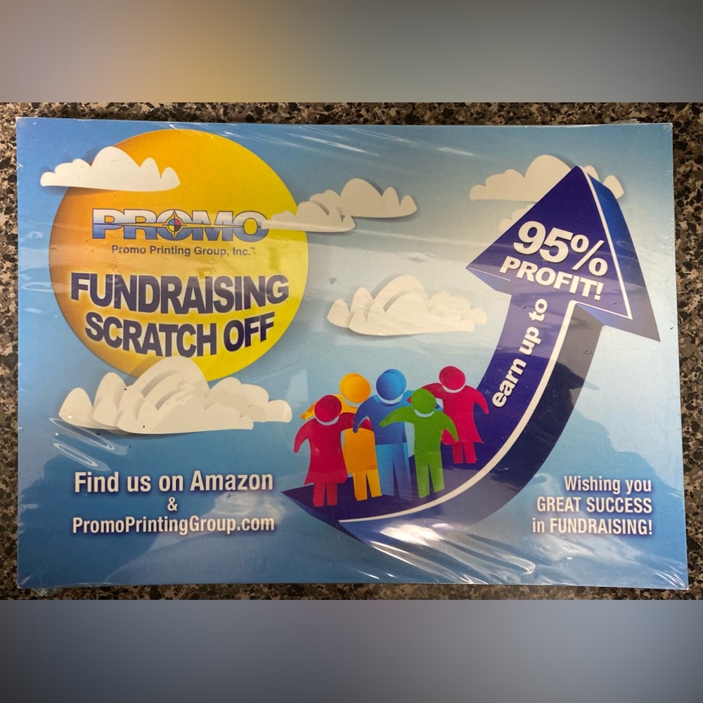 30pcs Fundraising Scratch Off Cards, Superhero Themed
